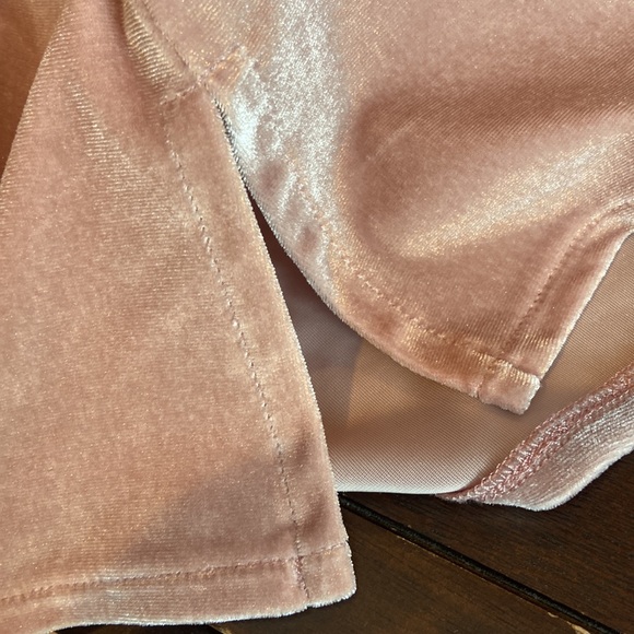 Madewell Blush Pink Velvet Cami Tank Top - Picture 4 of 4